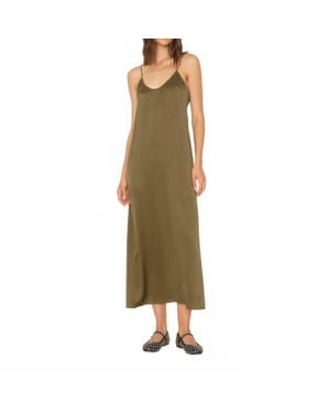 Xirena Destin Midi Slip Dress - Green