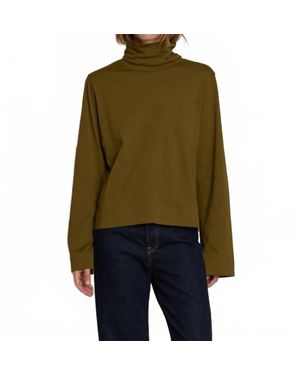 Nation Ltd Neo Turtleneck Top - Green