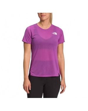 The North Face Sunriser Short Sleeve Shirt - Purple