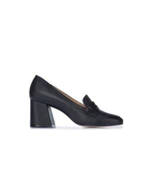 Bernardo Nessa Block Heel Loafer - Blue