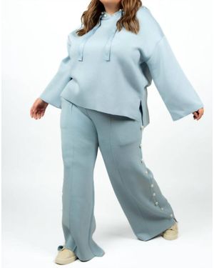Joh Farrah Pearl Pant - Blue