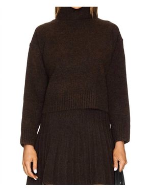 Astr Marceline Turtleneck Sweater - Black