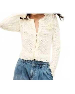 Ba&sh Soria Cardigan - White
