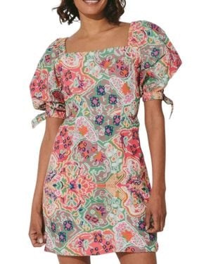 Cleobella Nadine Mini Dress - Red