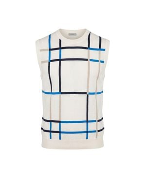 Malo Cotton Sweater - Blue