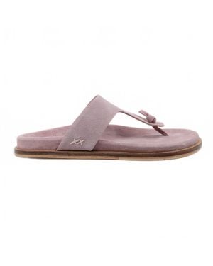 Free People Mika Orchid Ice Suede Sandal - Purple