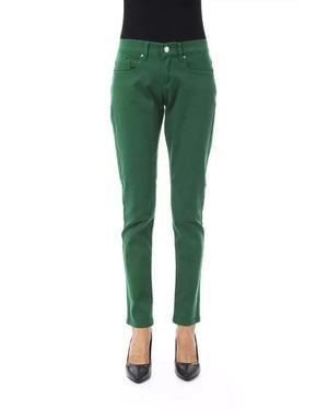 Byblos Cotton Pant - Green