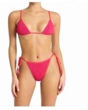 Bondeye Luana Triangle Bikini Top - Pink