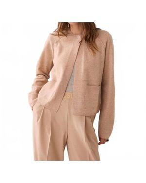 Summum Lambswool Cardigan - Brown