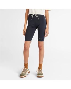 Timberland Logo Biker Shorts - Blue