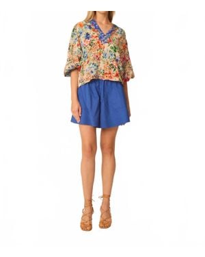 Gilner Farrar Bethany Blouse - Blue