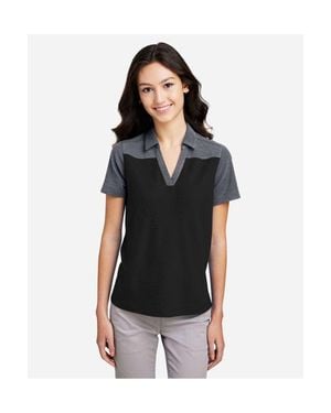 CORE365 Fusion Chromasoft Colorblock Polo - Black