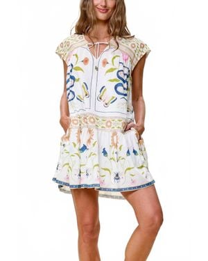 Cleobella Alyssa Mini Dress - White
