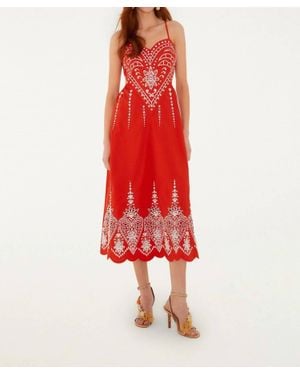 FARM Rio The Vicky Dress - Red