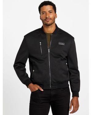 Guess Alonzo Full-Zip Biker Jacket - Black