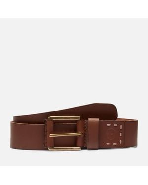 Timberland 40Mm Pull Up Jean Belt - Brown