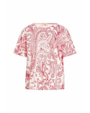 Herno Short Sleeve Top - Pink