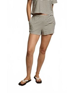 PERFECTWHITETEE Liz Tennessee Jersey Pull On Short - Multicolor