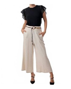 Bali Beaded Belt Pant - Multicolor