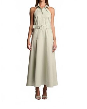 Hevron Eloise Dress - Natural