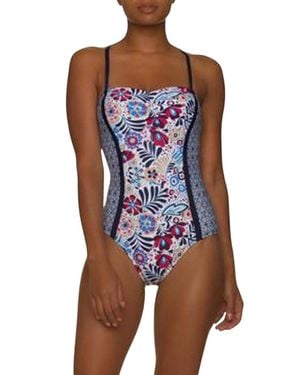 Helen Jon Island One-Piece Bikini - Blue