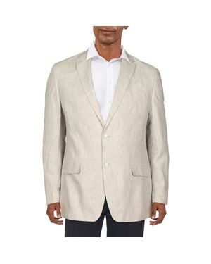 Tommy Hilfiger Brent Slub Modern Fit Suit Jacket - Natural