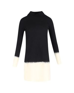 ESCADA High Neck Quarter-Sleeve Top - Black