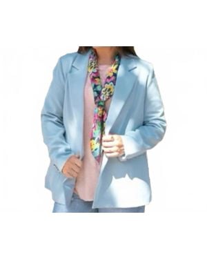 Layerz Clothing Power Blazer - Blue