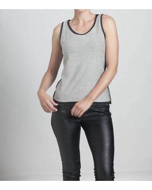 Angel Bra-Friendly Tank Top - Gray