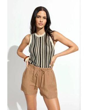 Sanctuary Natural State Halter Tank - Multicolor