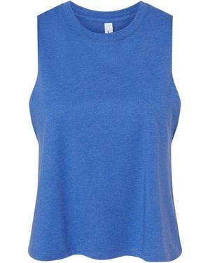 Bella Canvas Racerback Crop Tank - Green
