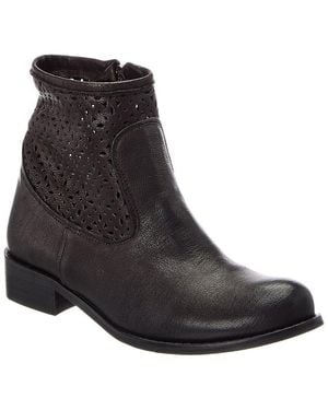 Baldinini Leather Ankle Boot - Black