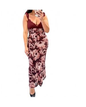 Bailey Rose Better Than Ever Maxi Dress - Red