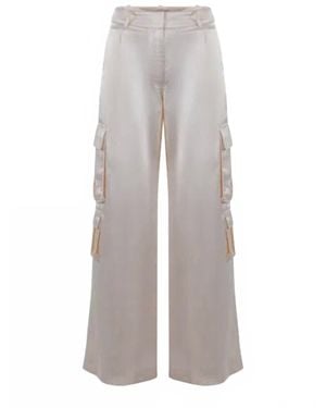 Self-Portrait Cargo Pants - Gray