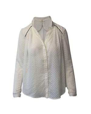 Ba&sh Textured Blouse - Gray