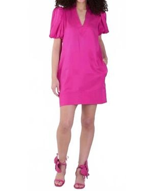 Emily Mccarthy Hampton Mini Dress - Pink
