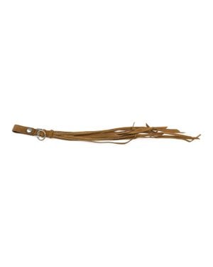 Amiri Std Suede Long Tassel Keychain - Brown