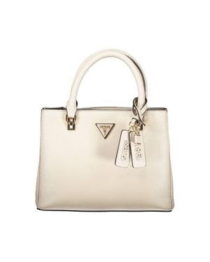 Guess Polyurethane Handbag - Natural