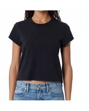 SLVRLAKE Denim Easy Cotton Tee - Black