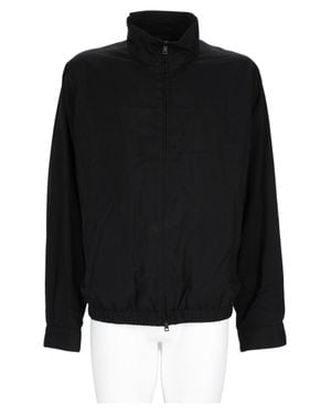 Our Legacy Minimalist High-Collared Sports Jacket - Black