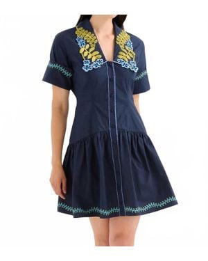 Alivia Julia Dress - Blue