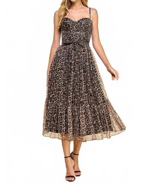 TCEC Wild Love Dress - Brown