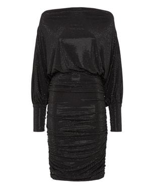 Philipp Plein Short Dress Crystal - Black