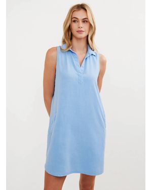 Bella Dahl Sleeveless A Line Dress - Blue