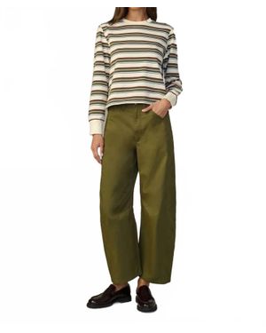 Joe's Jeans Bowie Horseshoe-Shaped Pant - Green