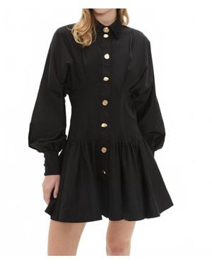 Aje. Alexa Mini Dress - Black