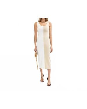 Torn By Ronny Kobo Natalie Midi Dress - Black