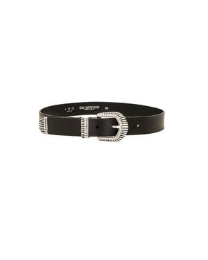 IRO Andily Leather Belt - Black