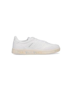 Premiata Bskt Clayd" Sneakers - White