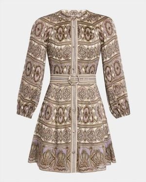 Veronica Beard Kumar Dress - Brown